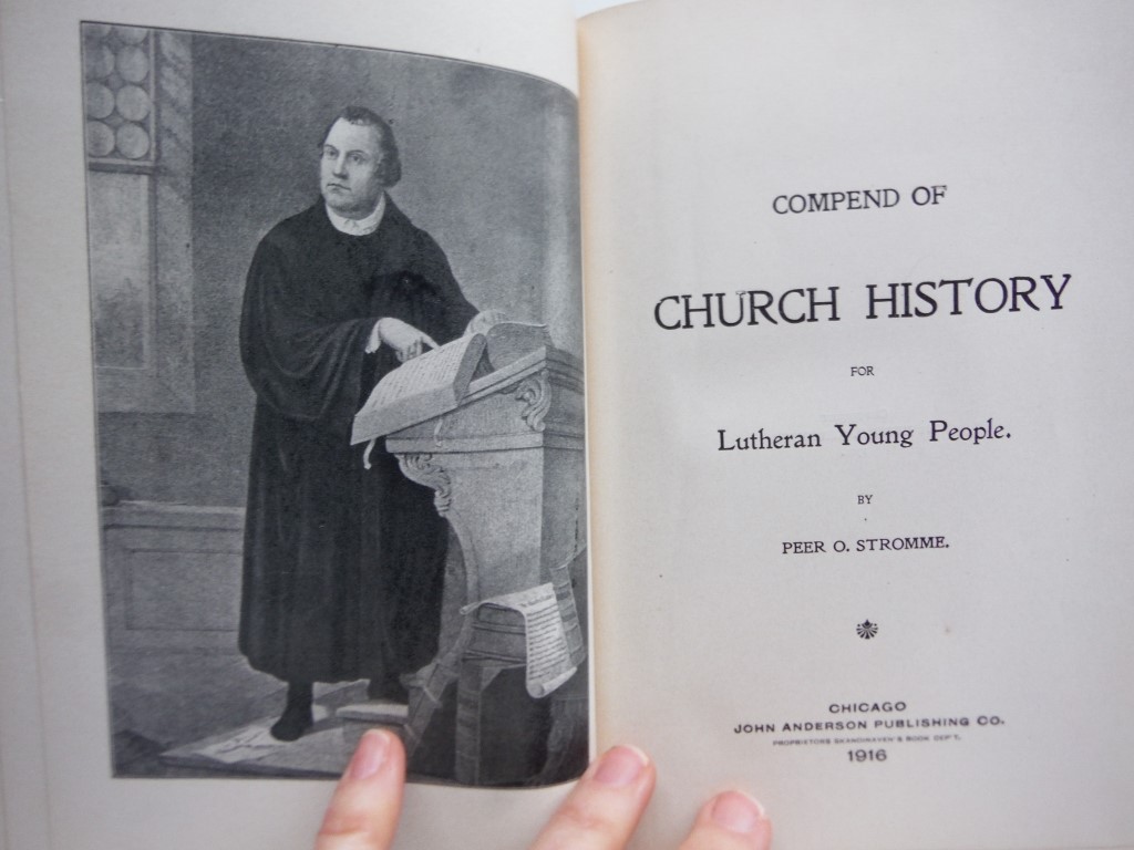 Image 1 of Compend of Church History for Lutheran Young People