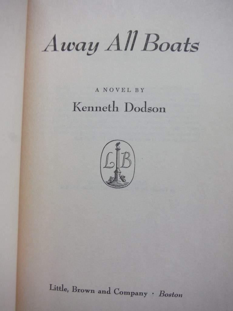 Image 1 of Away All Boats: A Novel
