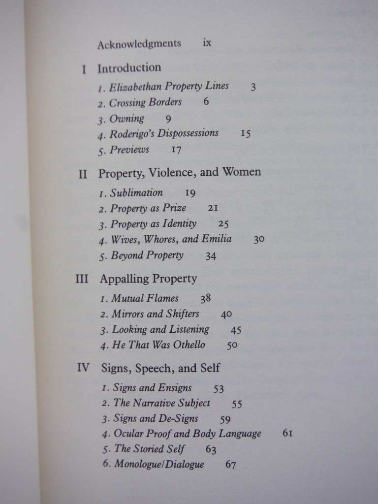 Image 1 of The Properties of Othello