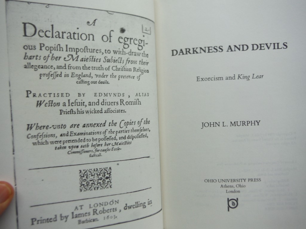 Image 1 of Darkness and Devils: Exorcism and King Lear