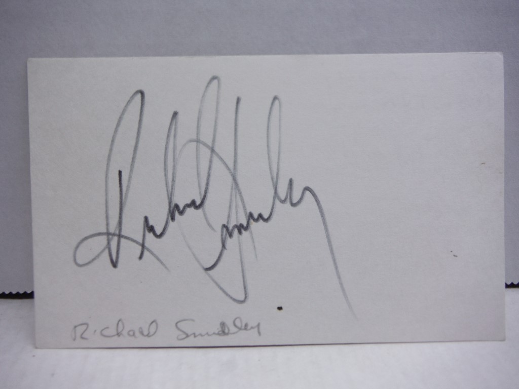 Image 0 of Richard Smedley autograph. 