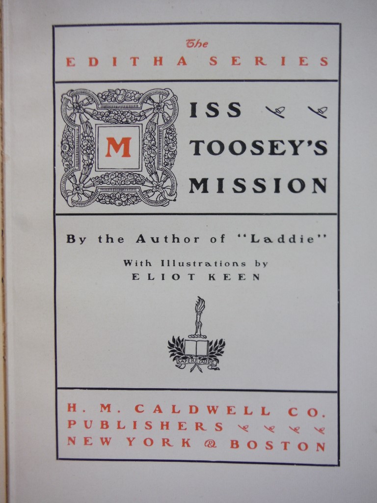 Image 3 of Set of 2 Whitaker books, LADDIE and Miss Toosey 
