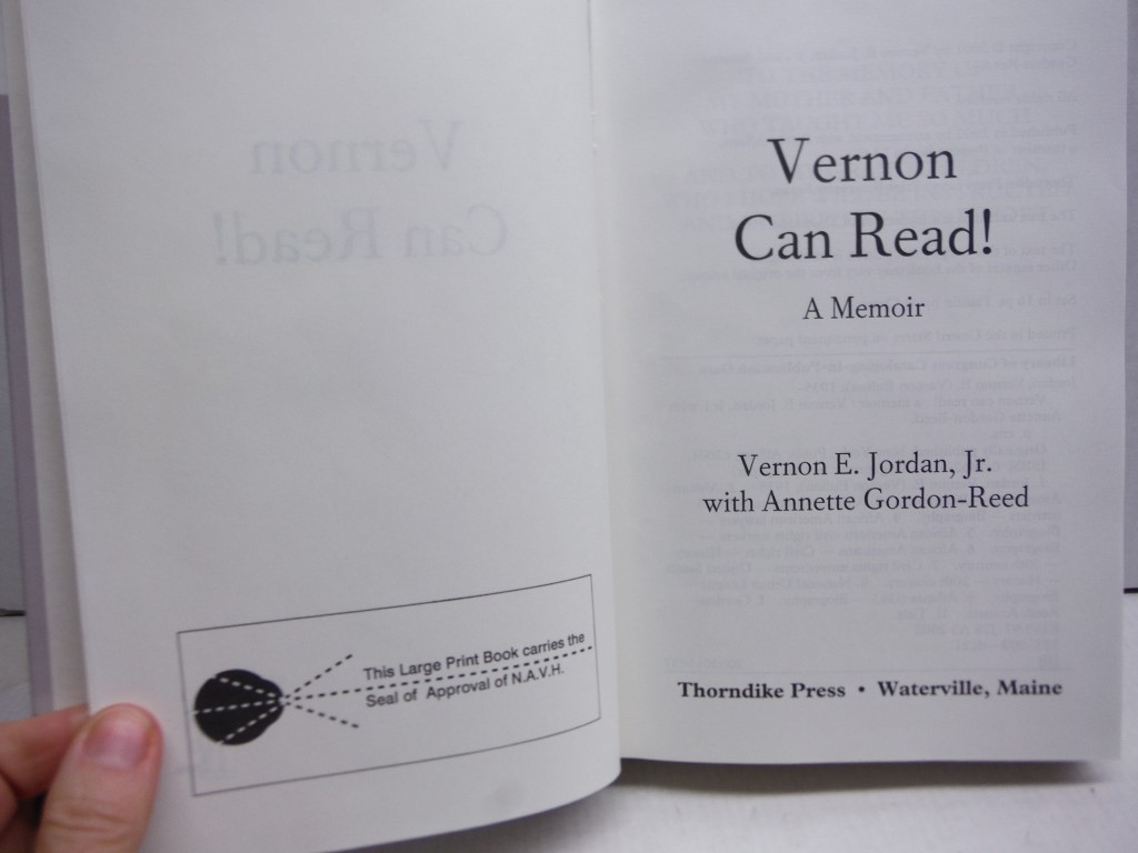Image 1 of Vernon Can Read! A Memoir