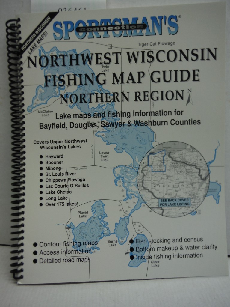 Northwest Wisconsin Fishing Map Guide, Northern Region