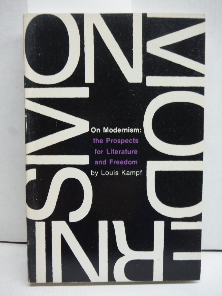 Image 0 of On Modernism: The Prospects for Literature and Freedom