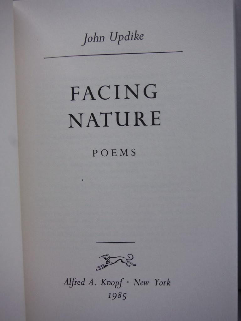 Image 2 of Lot of 3 Updike Poetry Hardcover