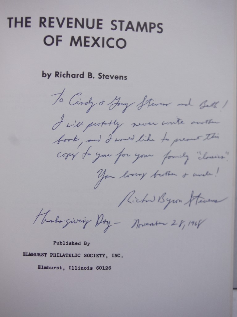 Image 1 of The Revenue Stamps of Mexico: Limited Edition.