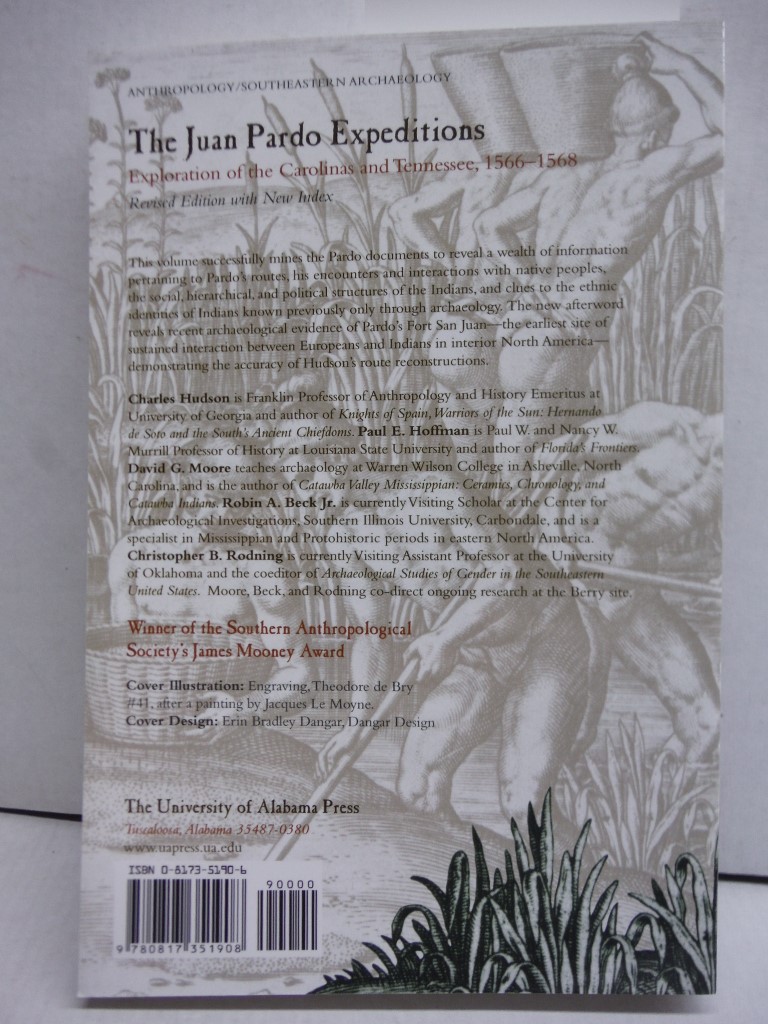Image 1 of The Juan Pardo Expeditions: Exploration of the Carolinas and Tennessee, 1566-156