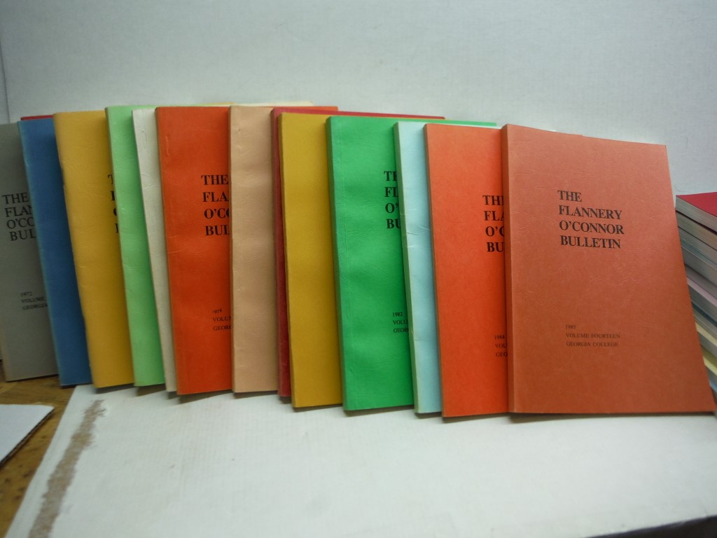 Image 1 of Lot of 27 The Flannery O'Connor Review Bulletin volumes, plus 4 related books