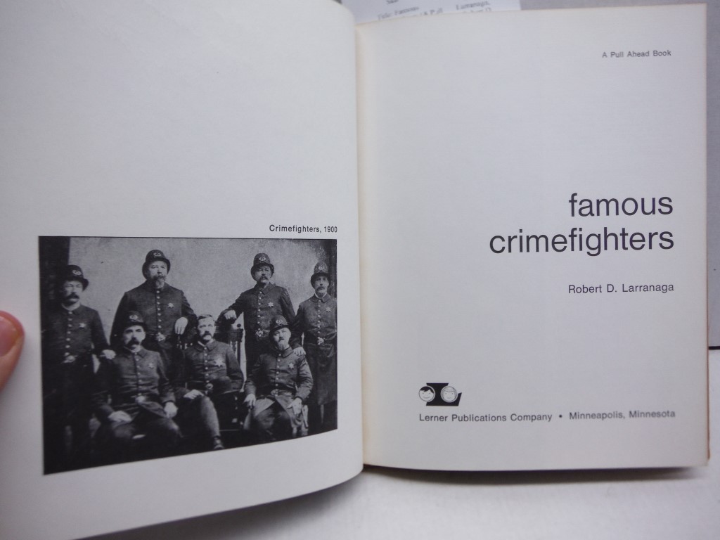 Image 1 of Famous crimefighters (A Pull ahead book)