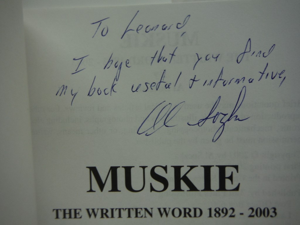 Image 1 of Muskie (The Written Word 1892 - 2003)