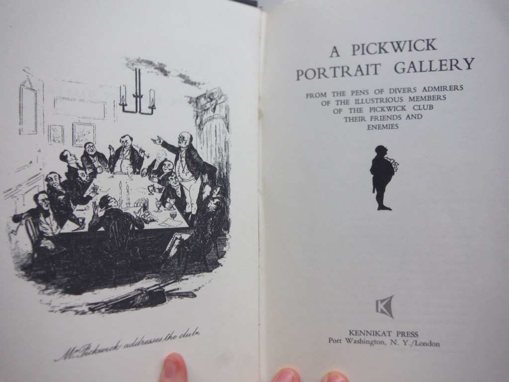 Image 1 of A Pickwick portrait gallery from the pens of divers admirers of the illustrious 