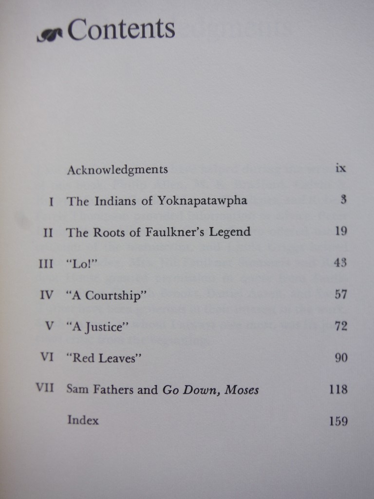 Image 1 of The Indians of Yoknapatawpha;: A study in literature and history