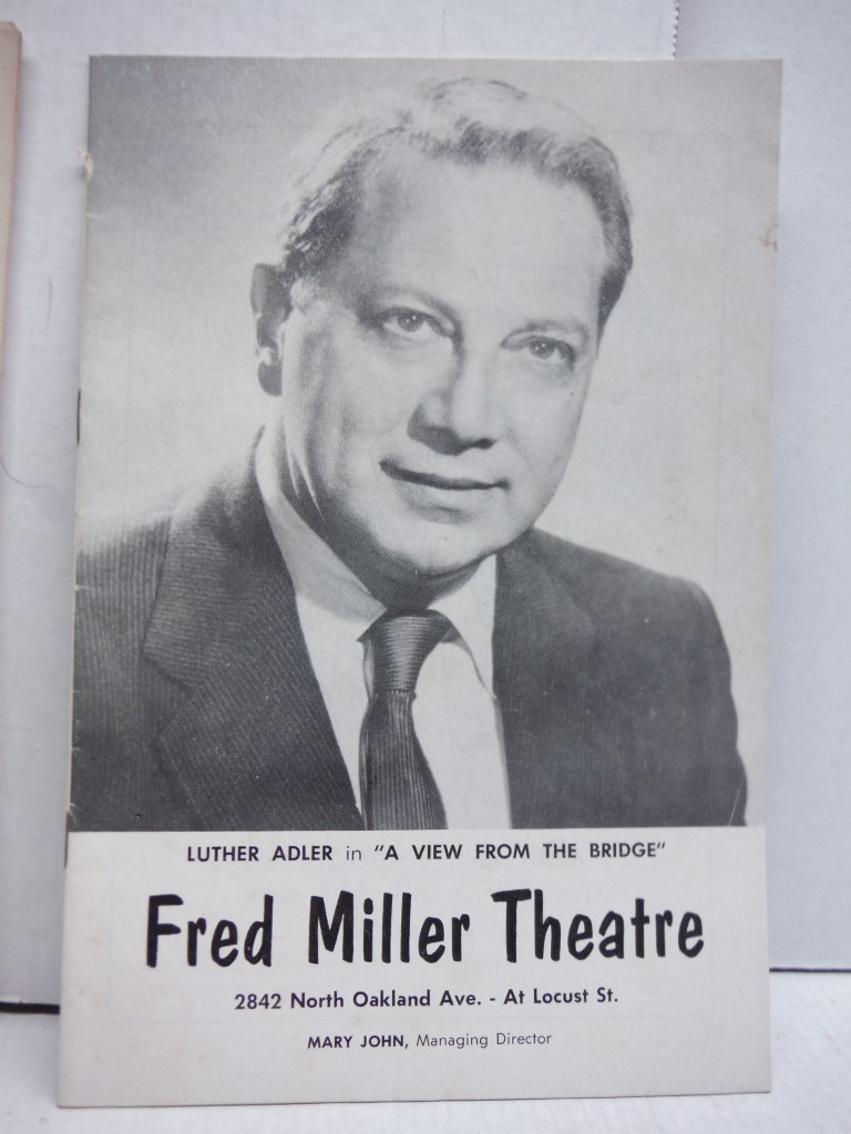 Image 2 of Lot of 8 Fred Miller Theatre Playbills