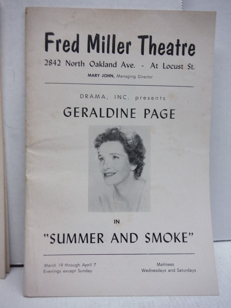 Image 3 of Lot of 8 Fred Miller Theatre Playbills