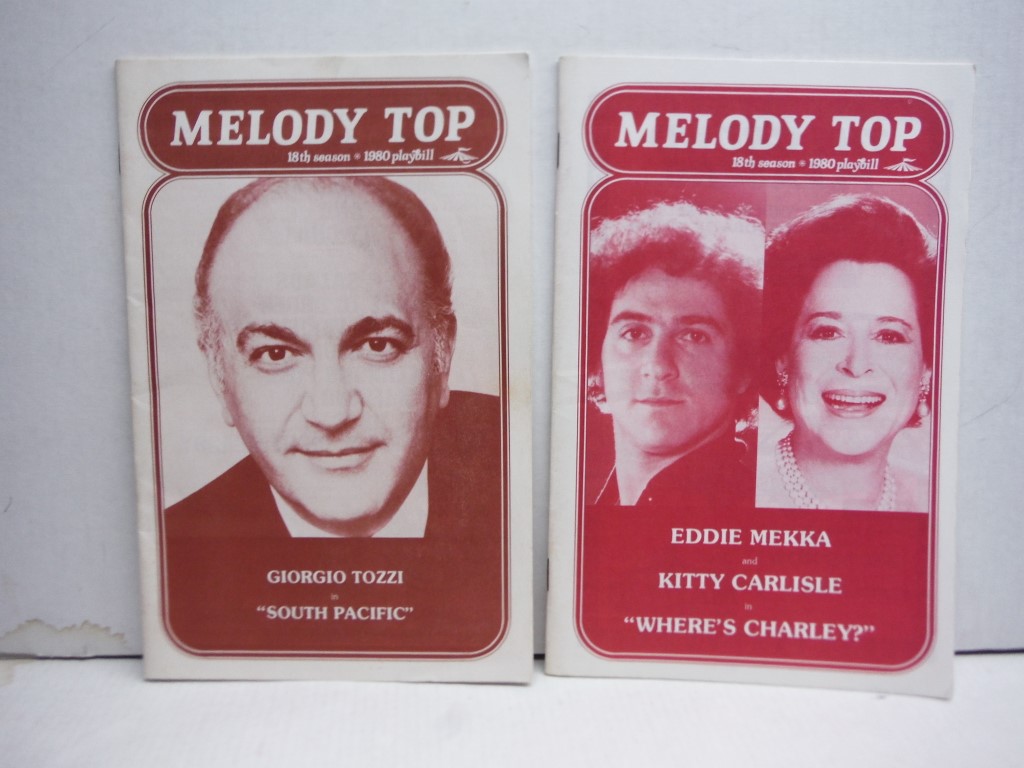 Image 4 of Lot of 11 Melody Top Theatre Playbills.