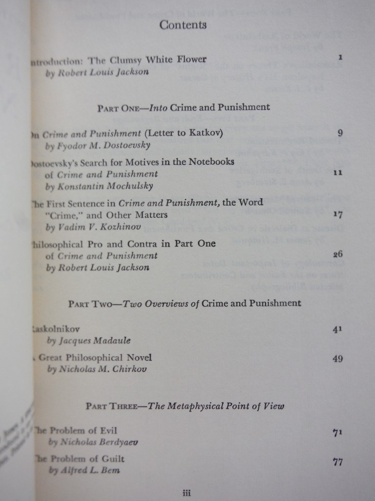 Image 1 of Twentieth century interpretations of Crime and punishment;: A collection of crit