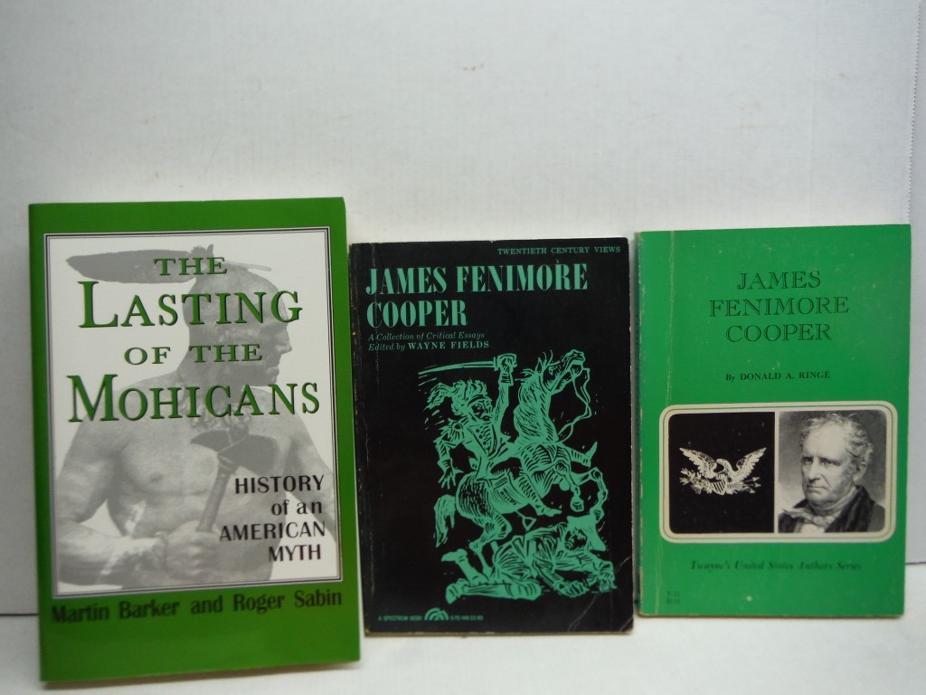 Image 1 of Lot of 5 Literary Criticism of James Fenimore Cooper
