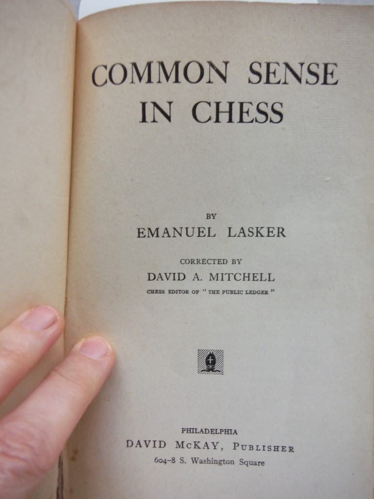 Image 1 of Common Sense in Chess