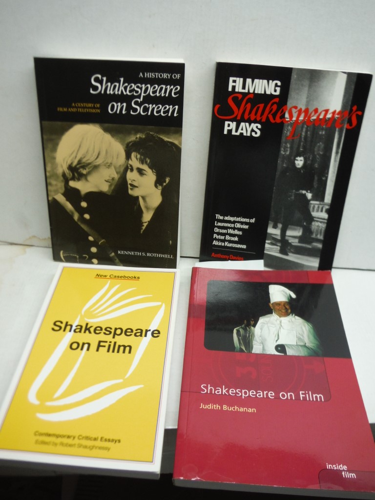 Lot of 4 Shakespeare and Film books