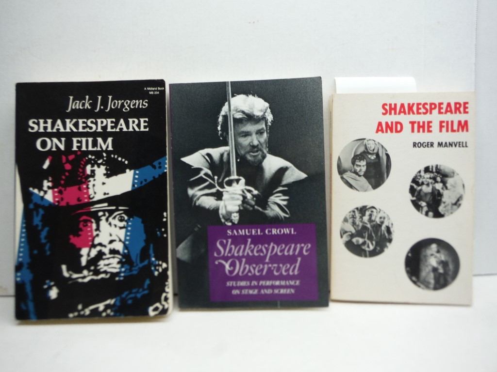Lot of 3 Shakespeare and Film paperback books 