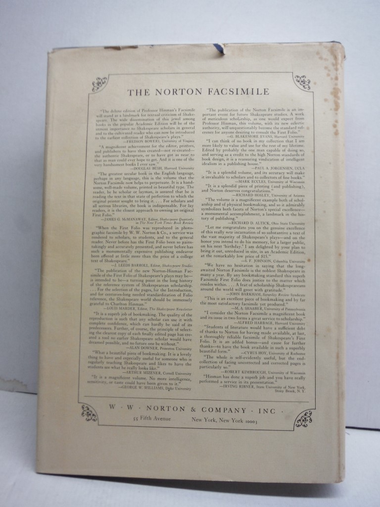 Image 3 of The Norton Facsimile: The First Folio of Shakespeare
