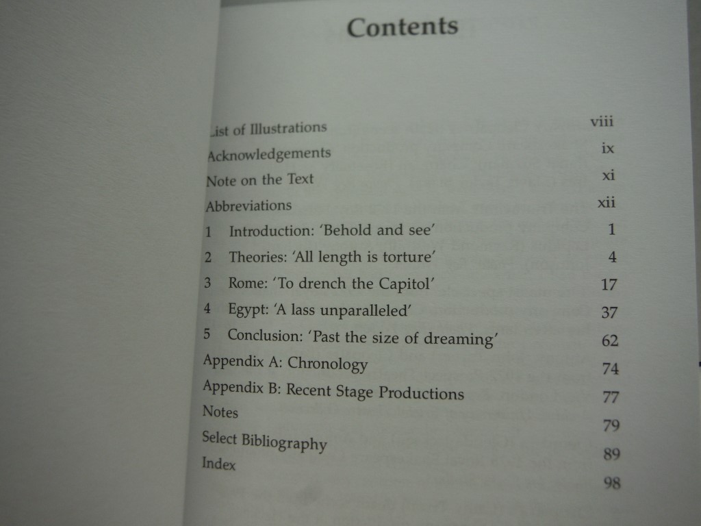 Image 1 of William Shakespeare's Antony and Cleopatra (Writers and Their Work)