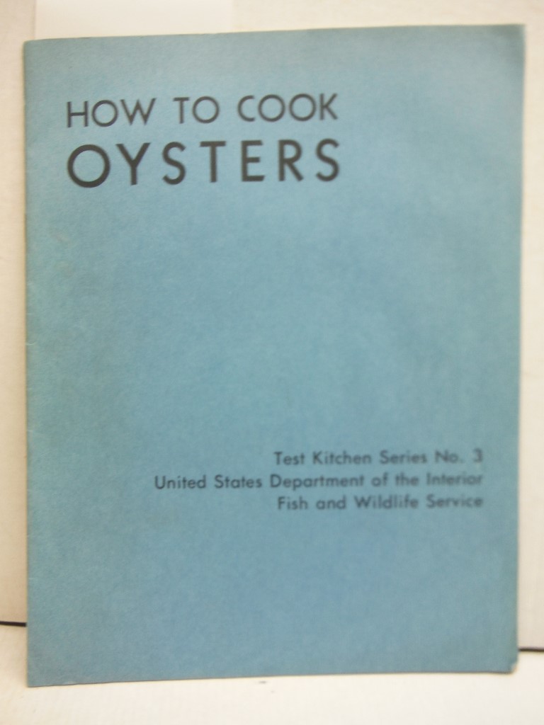 HOW TO COOK OYSTERS