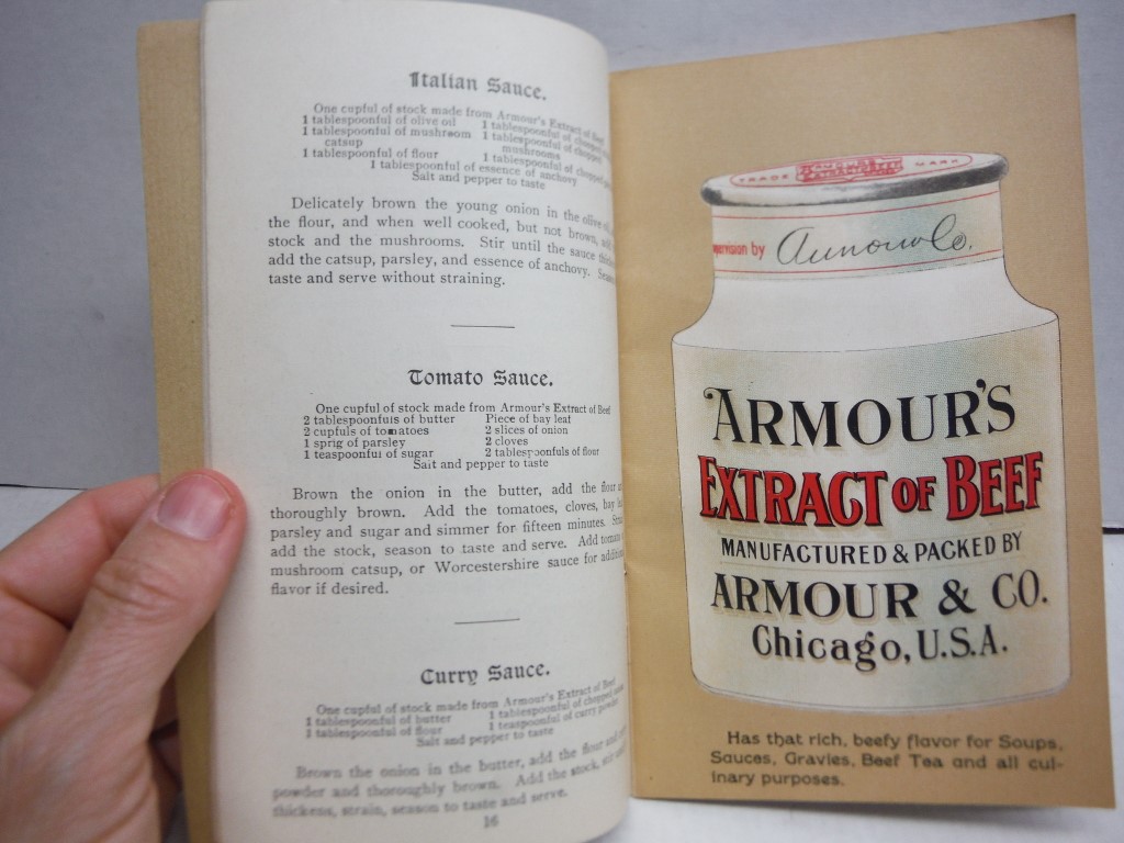 Image 1 of Culinary Wrinkles Recipes and Directions for the use of Armour's Extract of Beef