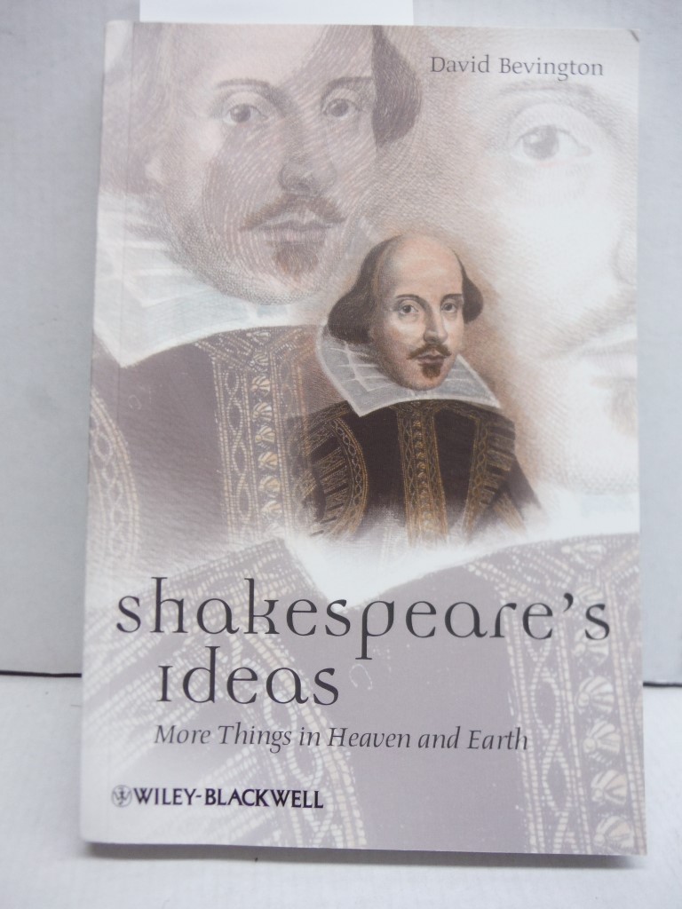 Image 0 of Shakespeare's Ideas (Blackwell Great Minds)