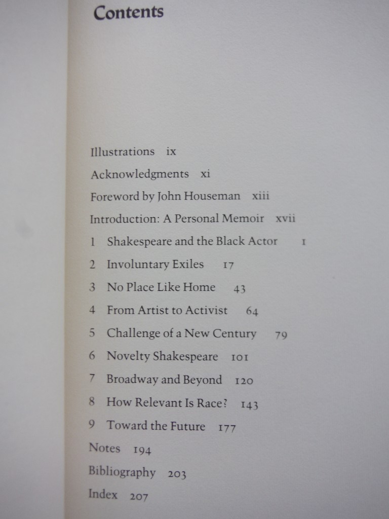 Image 1 of Shakespeare in Sable: A History of Black Shakespearean Actors