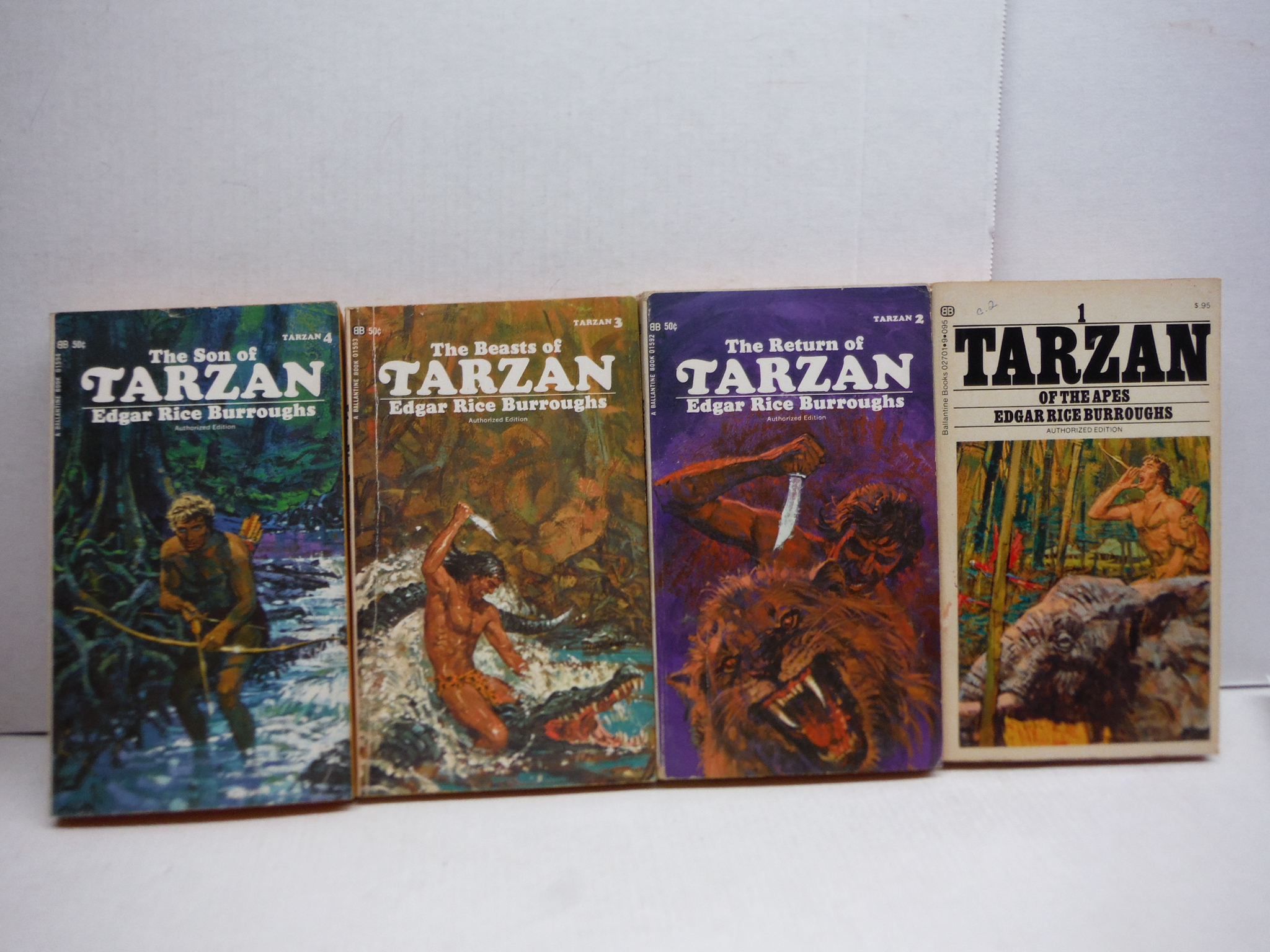Image 1 of Lot of 12 Tarzan Paperbacks