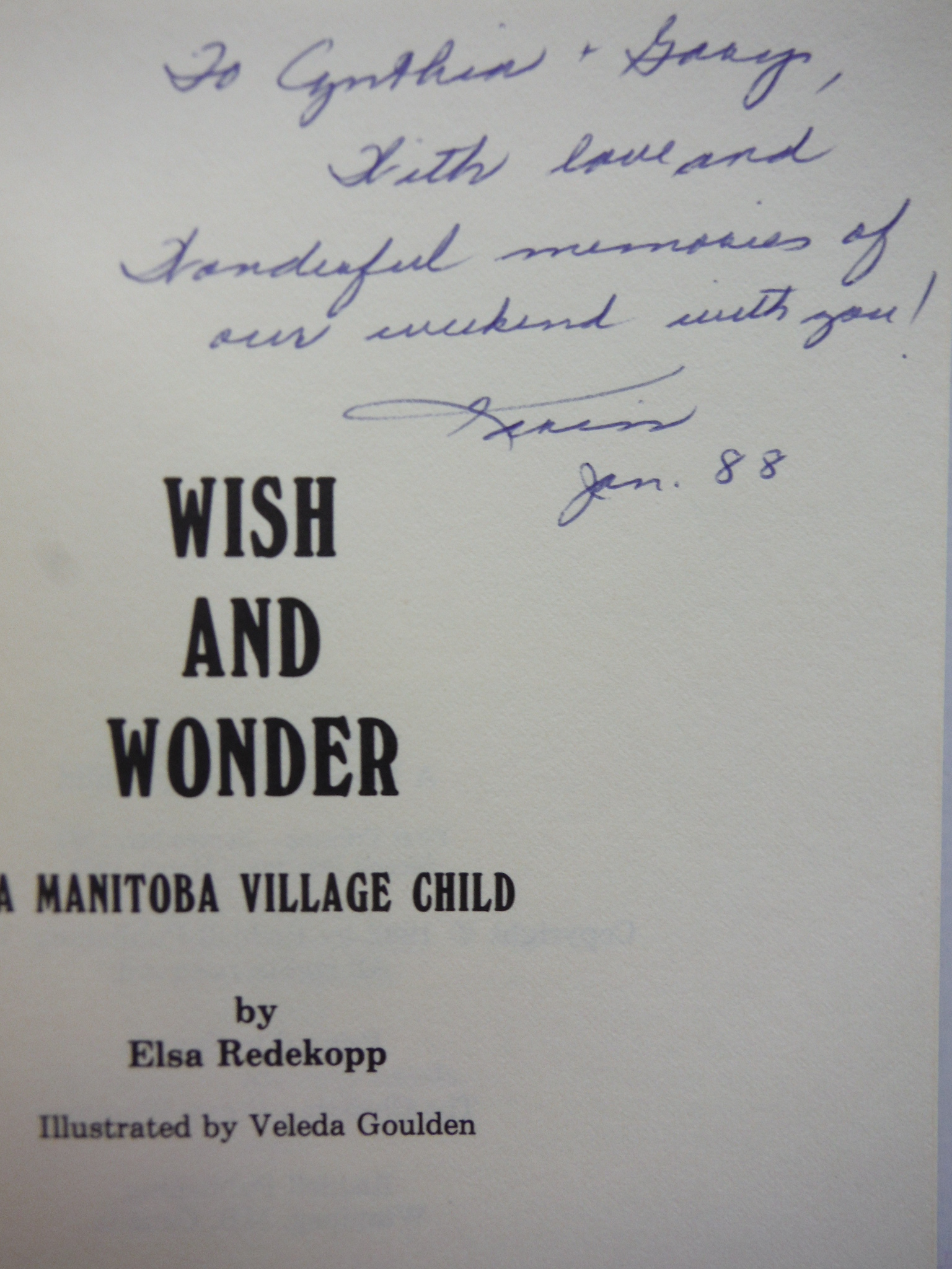 Image 1 of 2 paperbacks by Elsa Redekopp