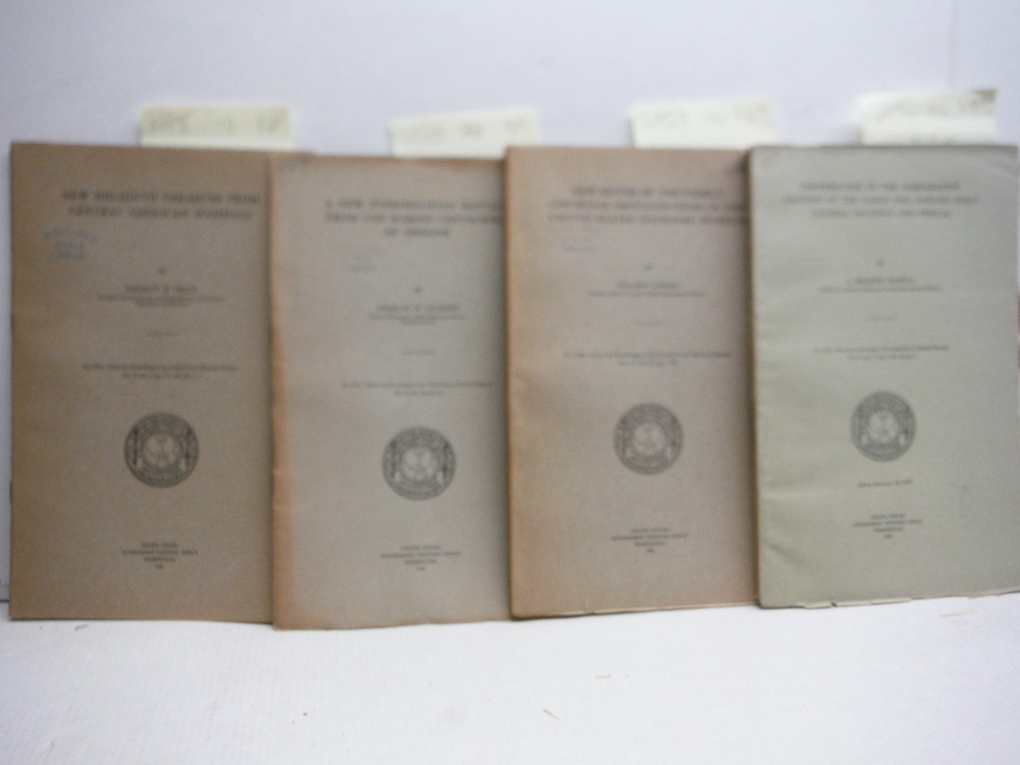 Image 4 of Lot of 14 Antique United States National Museum Booklets