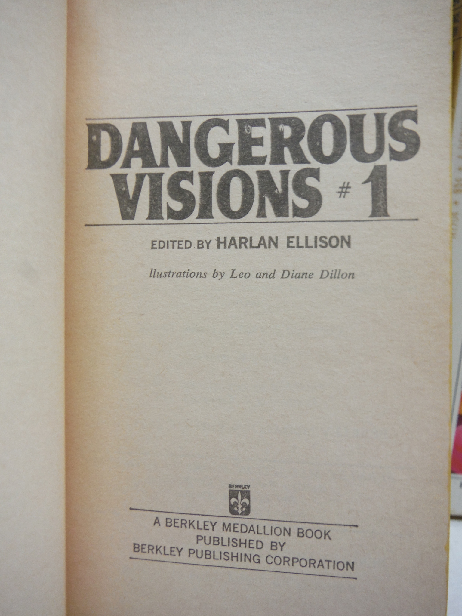 Image 1 of Lot of Dangerous Visions Books
