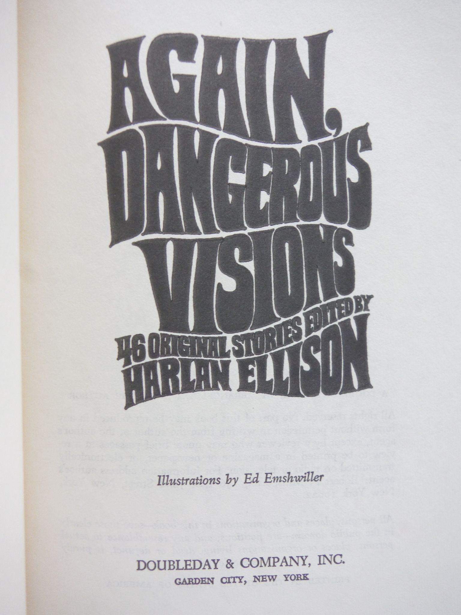 Image 2 of Lot of Dangerous Visions Books