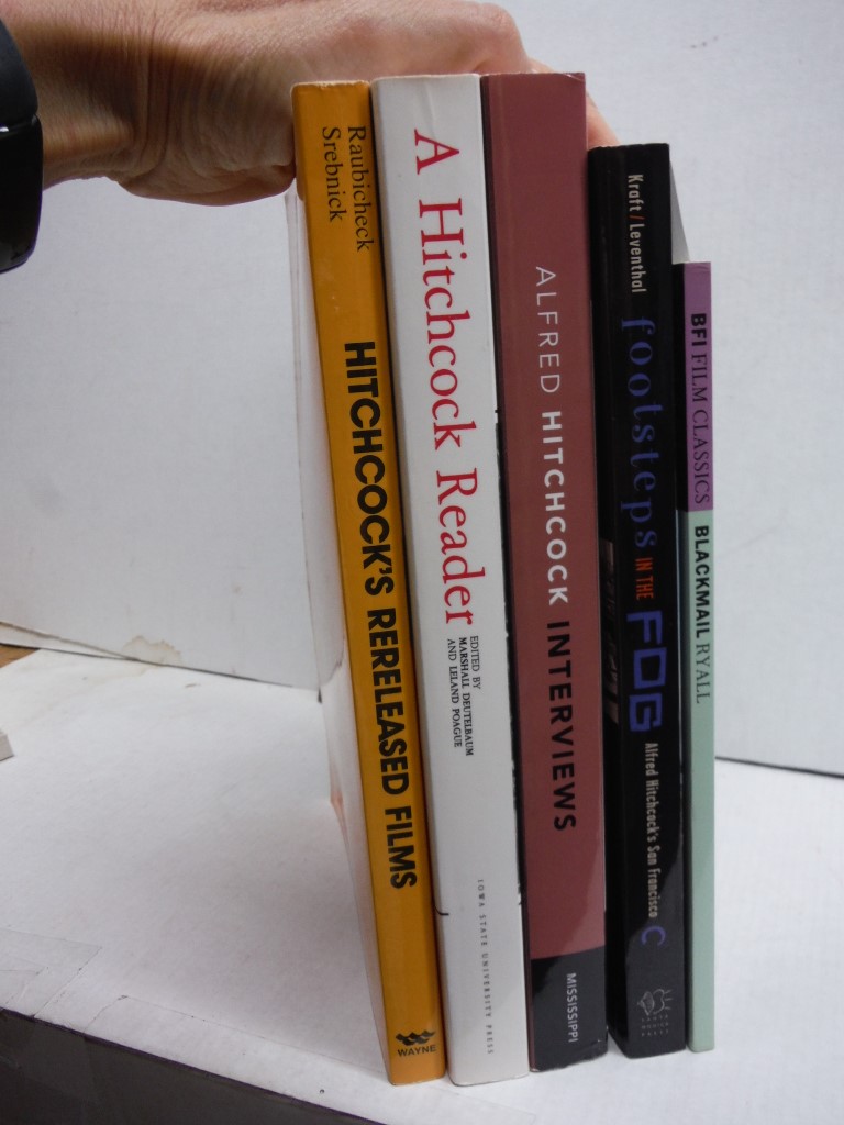 Lot of 5 VG paperbacks on Hitchcock