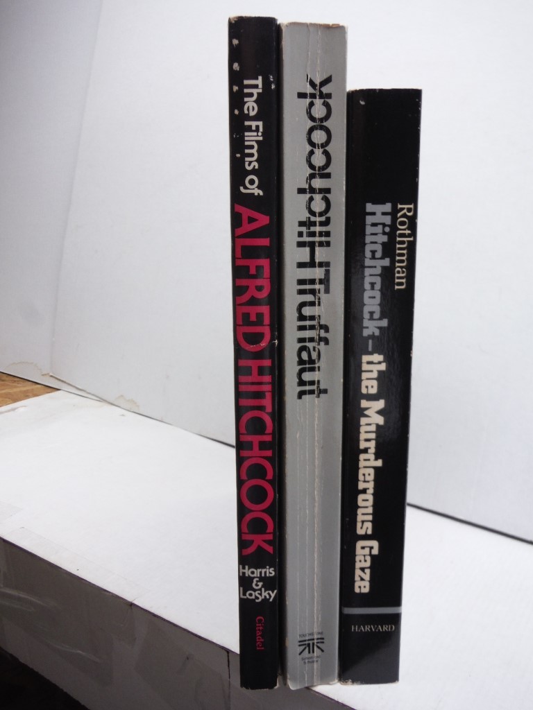 Lot of 3  good paperbacks relating to Hitchcock.