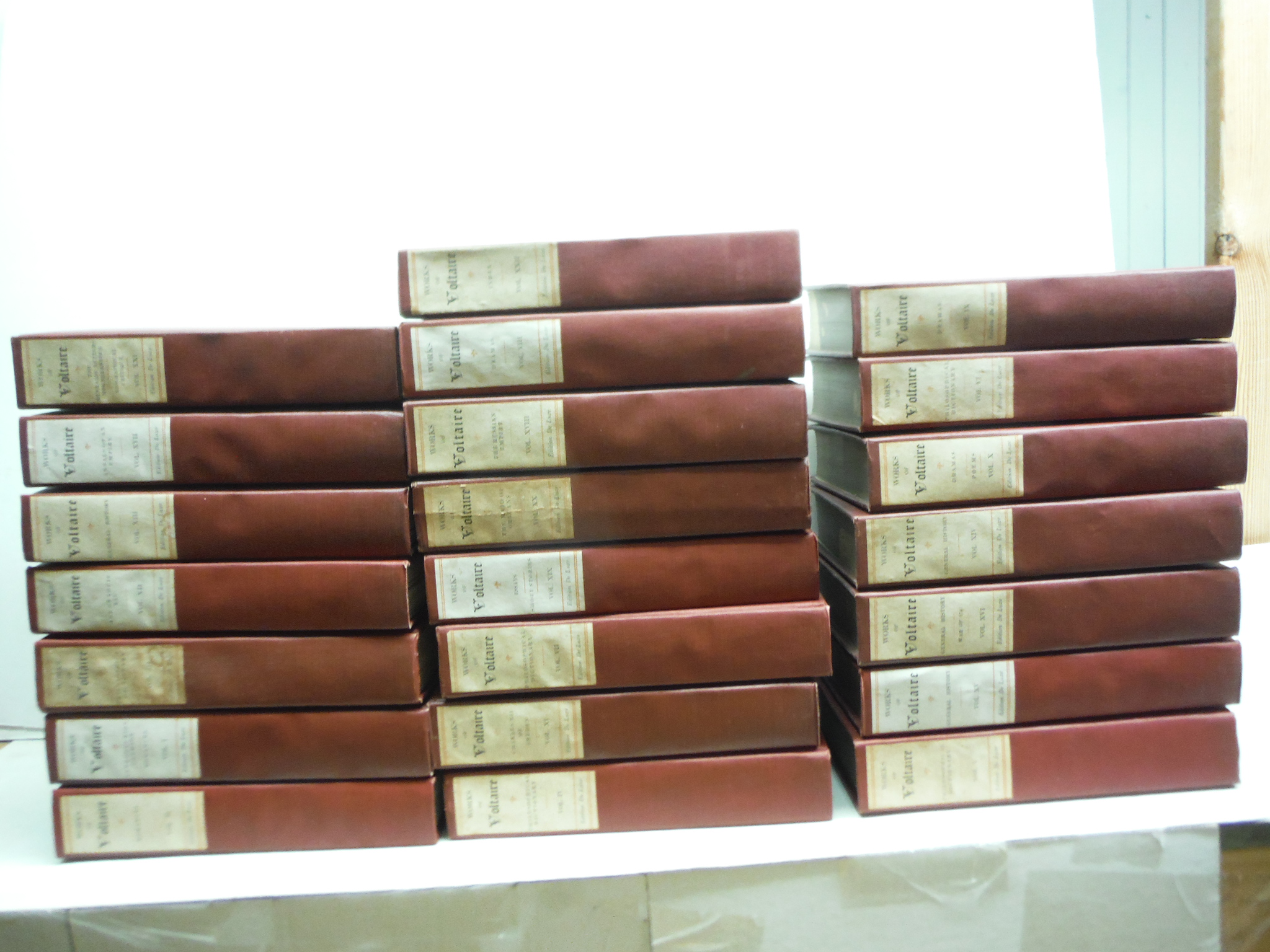 Image 0 of The Works of Voltaire (22 Volumes) 1901