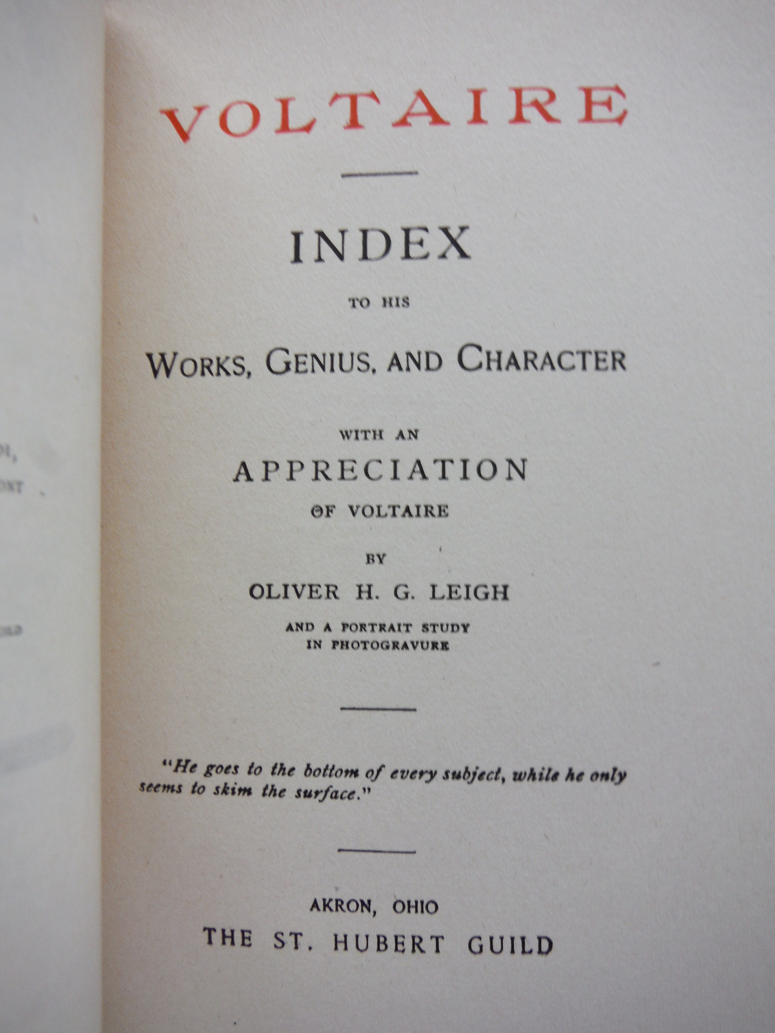 Image 4 of The Works of Voltaire (22 Volumes) 1901