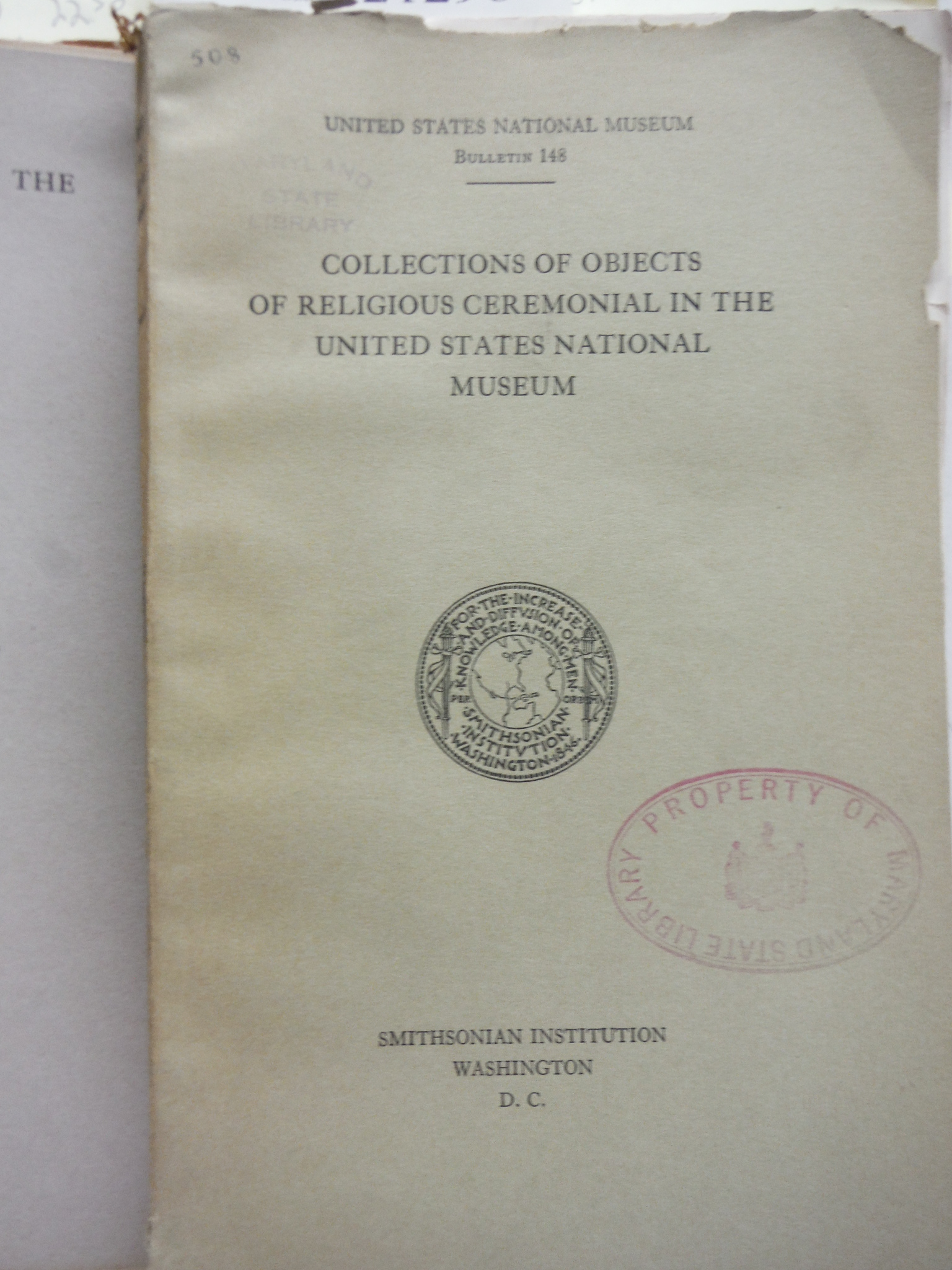 Image 1 of Lot of 3 original booklets from the US National Museum.