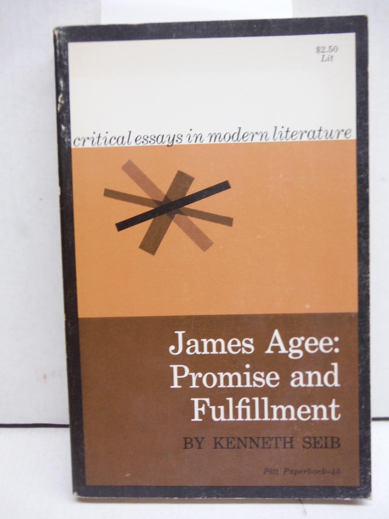 James Agee - Promise And Fulfillment - Critical Essays In Modern Literature