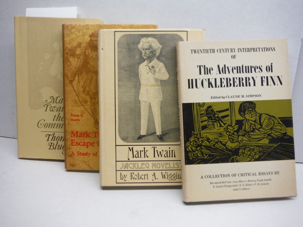 Lot of 4 HC books on Mark Twain