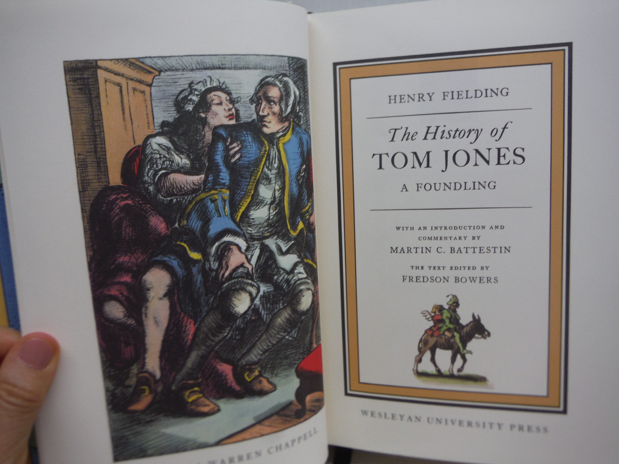 Image 2 of The History of Tom Jones, A Foundling (Wesleyan Edition of The Works of Henry Fi