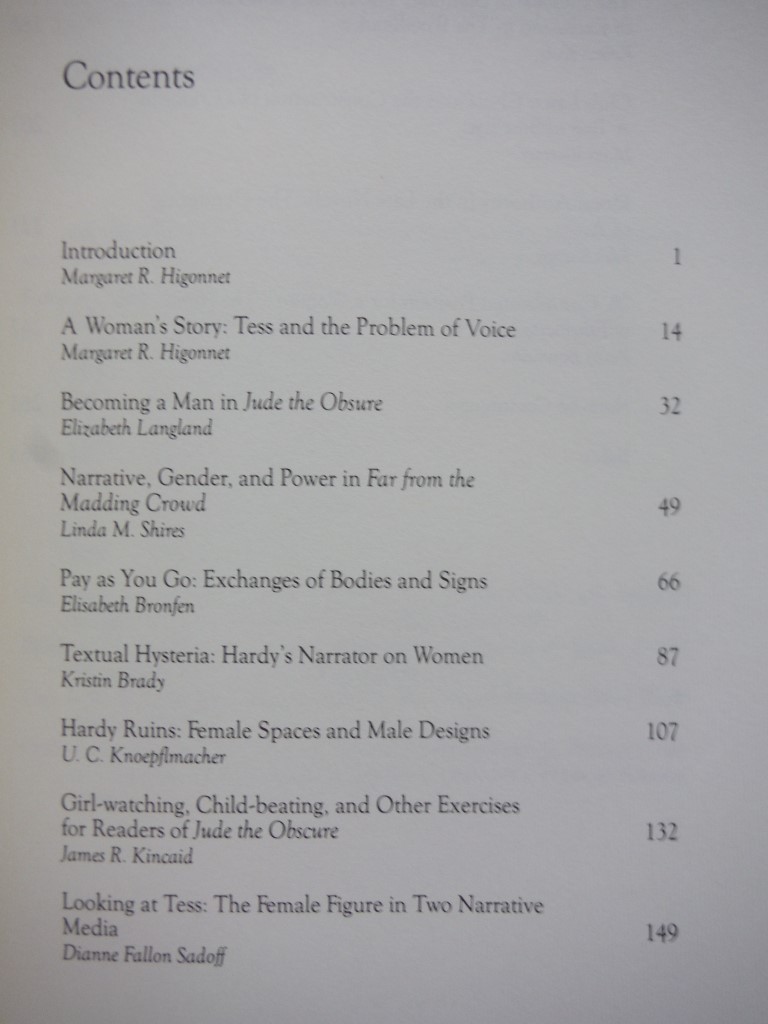 Image 1 of The Sense of Sex: Feminist Perspectives on Hardy