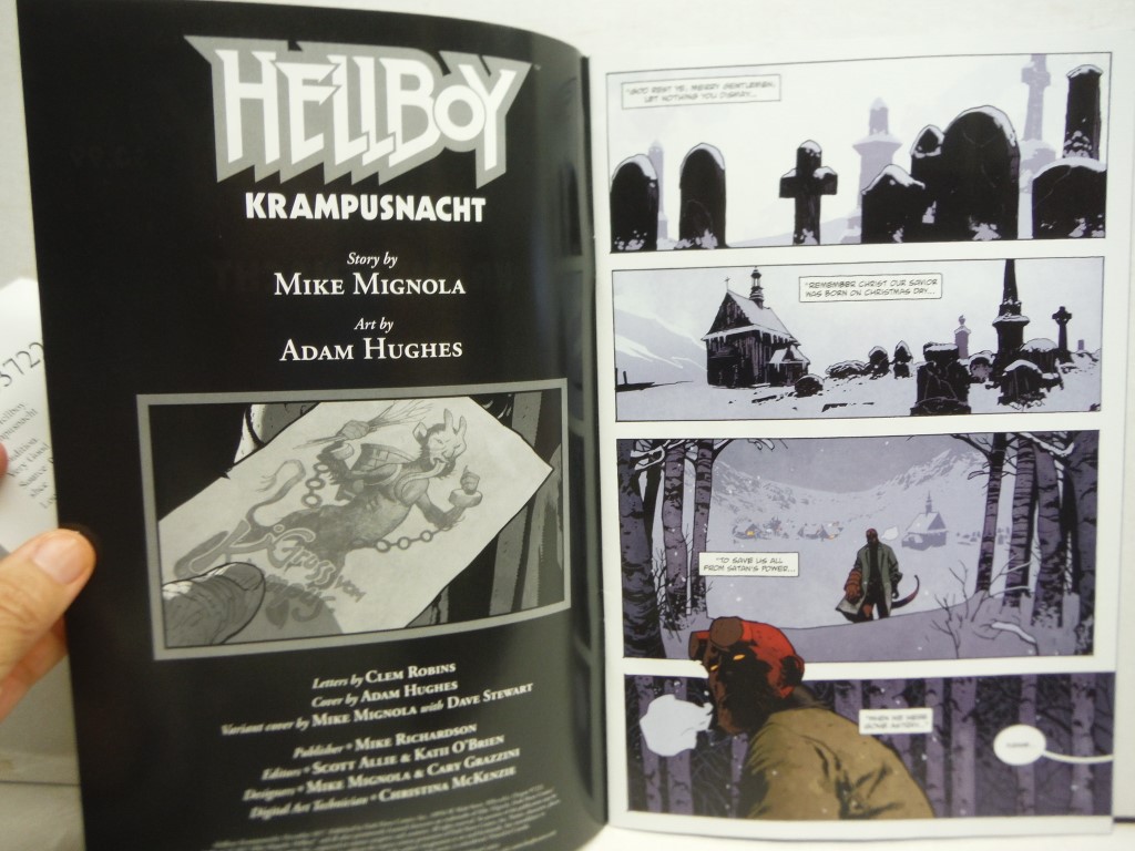 Image 1 of Hellboy. Krampusnacht