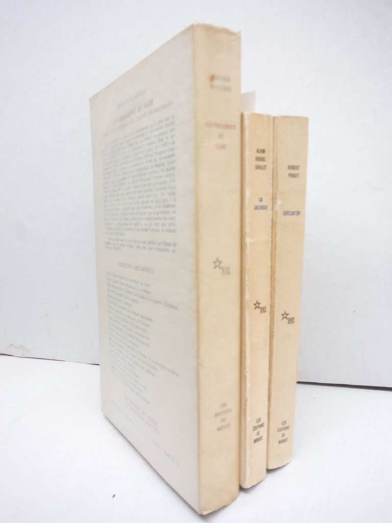 Image 1 of Lot of 3 PB books in French, Les Editions de Minuit publisher