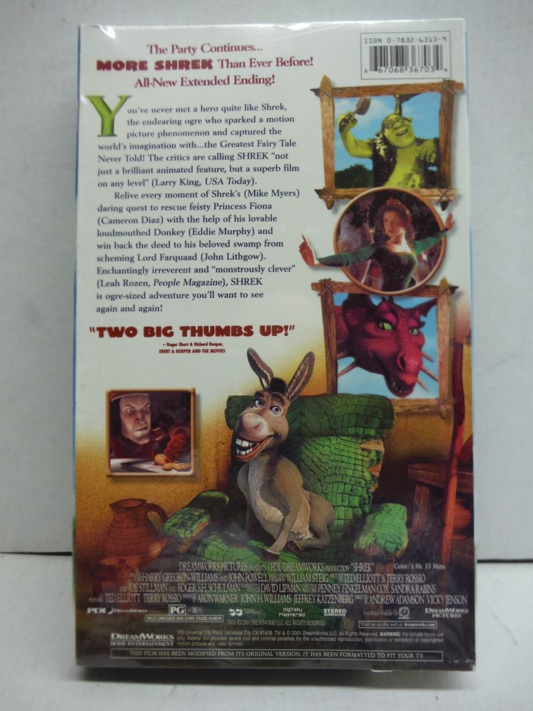 Image 1 of Shrek (Special Edition) [VHS]