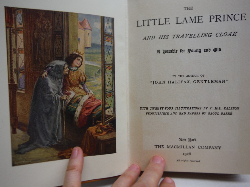 Image 1 of The Little Lame Prince and His Travelling Cloak a Parable for Young and Old