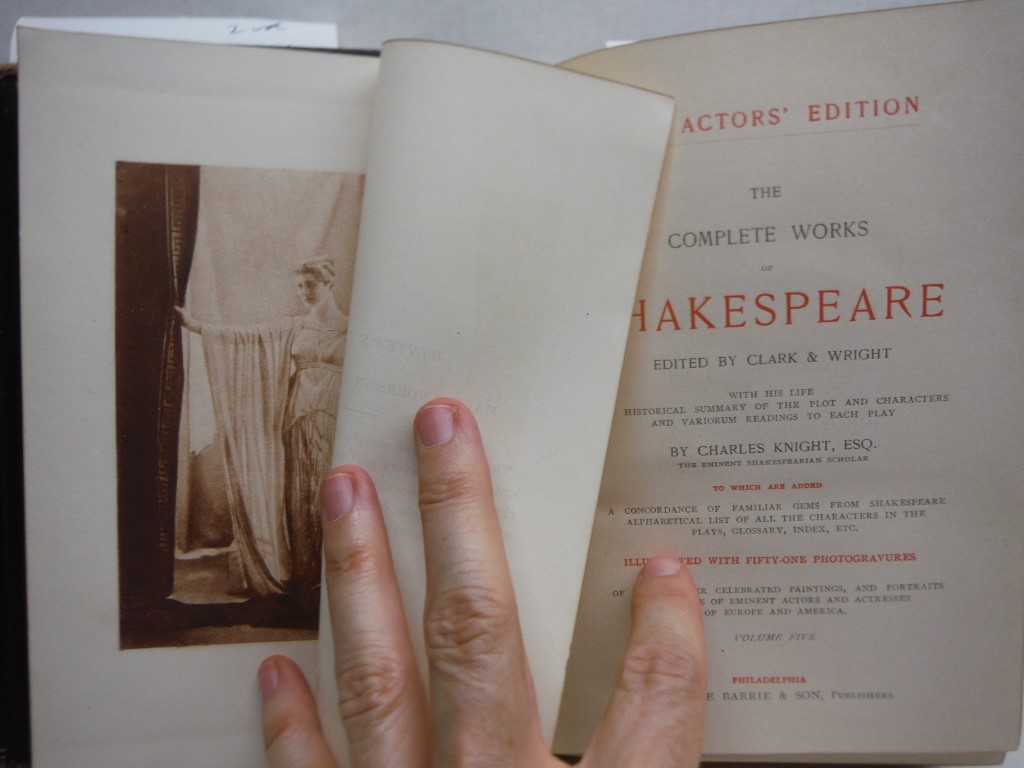 Image 1 of The Actor's Edition the Complete Works of Shakespeare - Volumes 5 and 7